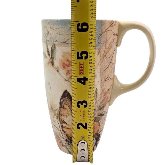 Lang Butterfly Meadow Artwork by Susan Winget 16 Oz Tall Ceramic Mug Cup - Picture 9 of 17